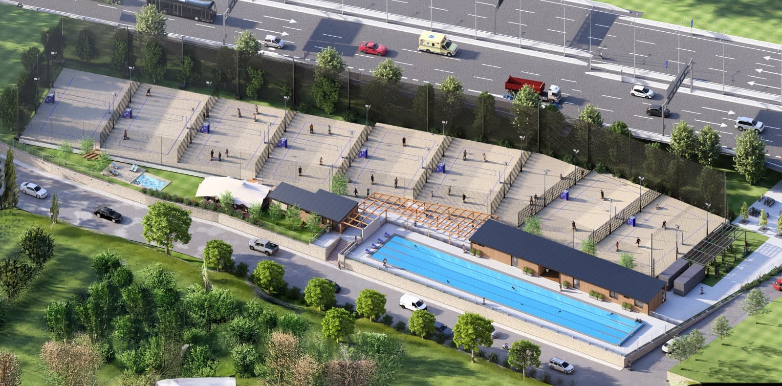 BSC Center Render 3D Instal·lacions
